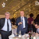 IMG_45: Festa di Natale 2017 Magazzino Allied International. Persone in abito elegante, decorazioni festive.