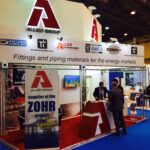 Stand Allied Group a EGYPS 2017, Cairo. Raccordi e tubazioni per l'energia.