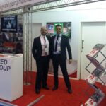 Stand EGYPS 2017 Cairo con due uomini in abito. Allied Group presente. 09.jpg